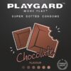 Playgard Super Dotted Condoms Chocolate Flavour