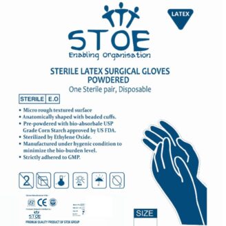 Stoe Sterile Powdered Surgical Gloves