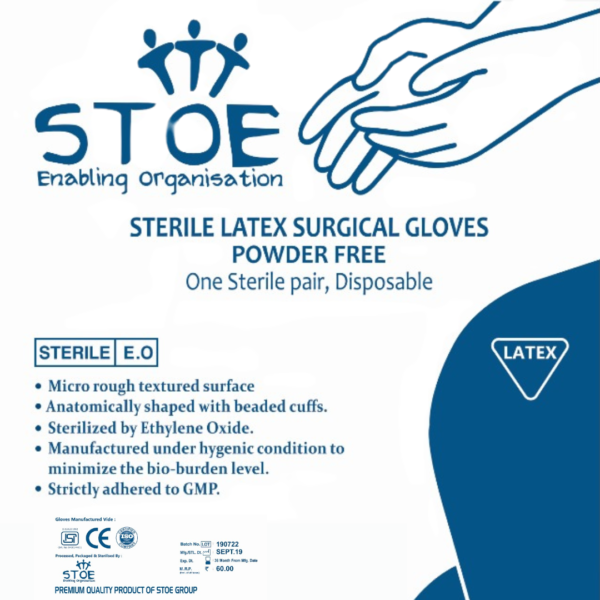 Stoe Sterile Surgical Gloves Powder Free
