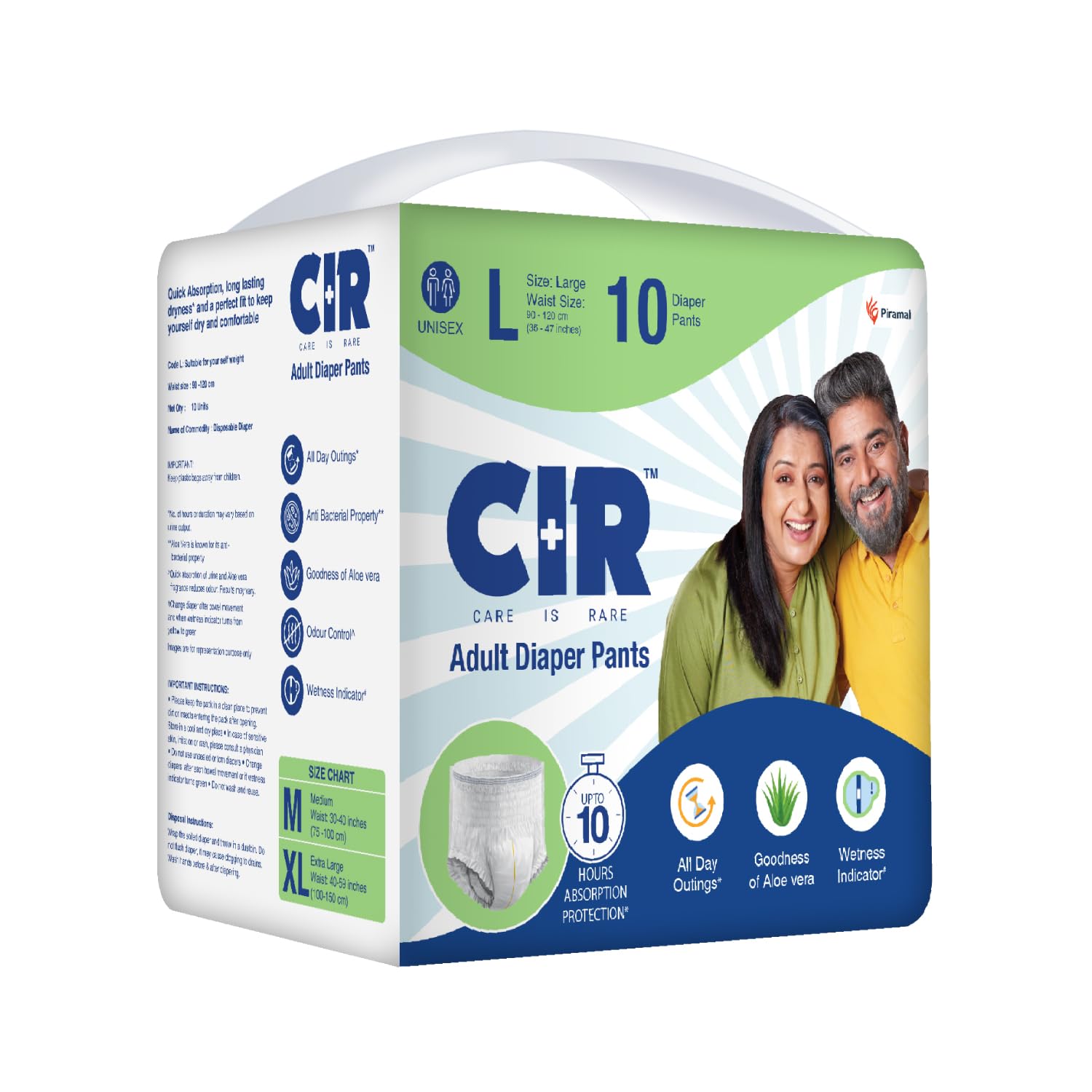 CIR Adult Diaper Pants Style L Size