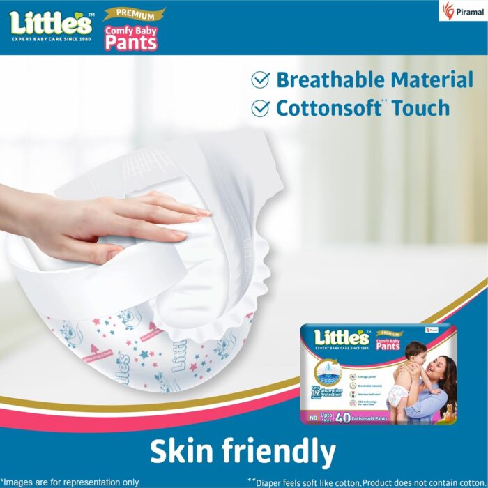 Little's New Born Baby Diaper Pants Style