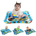 Baby tummy time water play mat