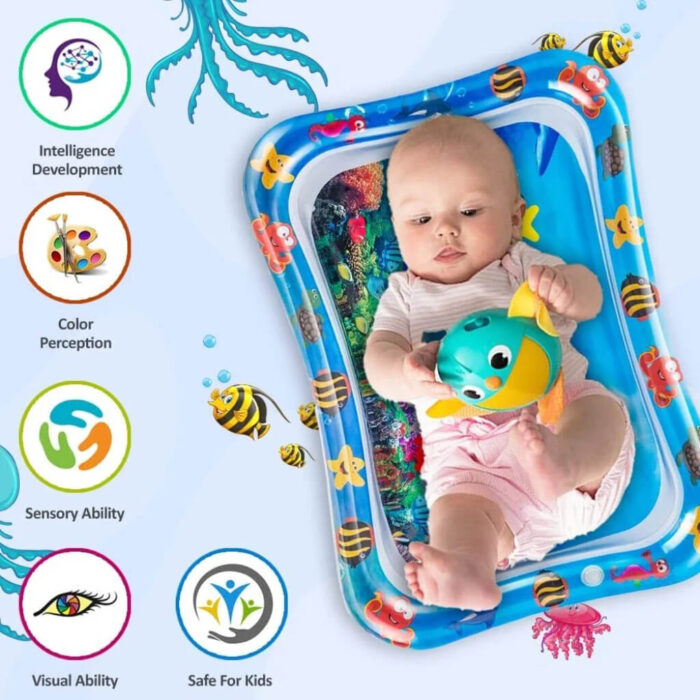 Colorful baby tummy time water mat Colorful baby tummy time water mat