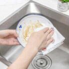 Washable kitchen tissue roll for sustainable home cleaning