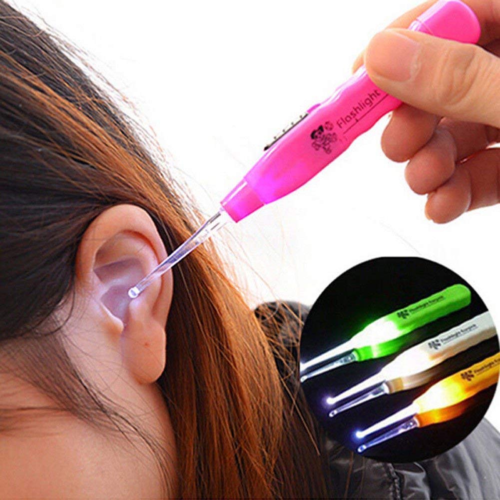 Flashlight Earpick for Ear wax remover and cleaner