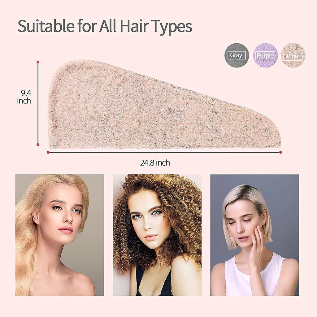 Hair Towel Wrap for Women